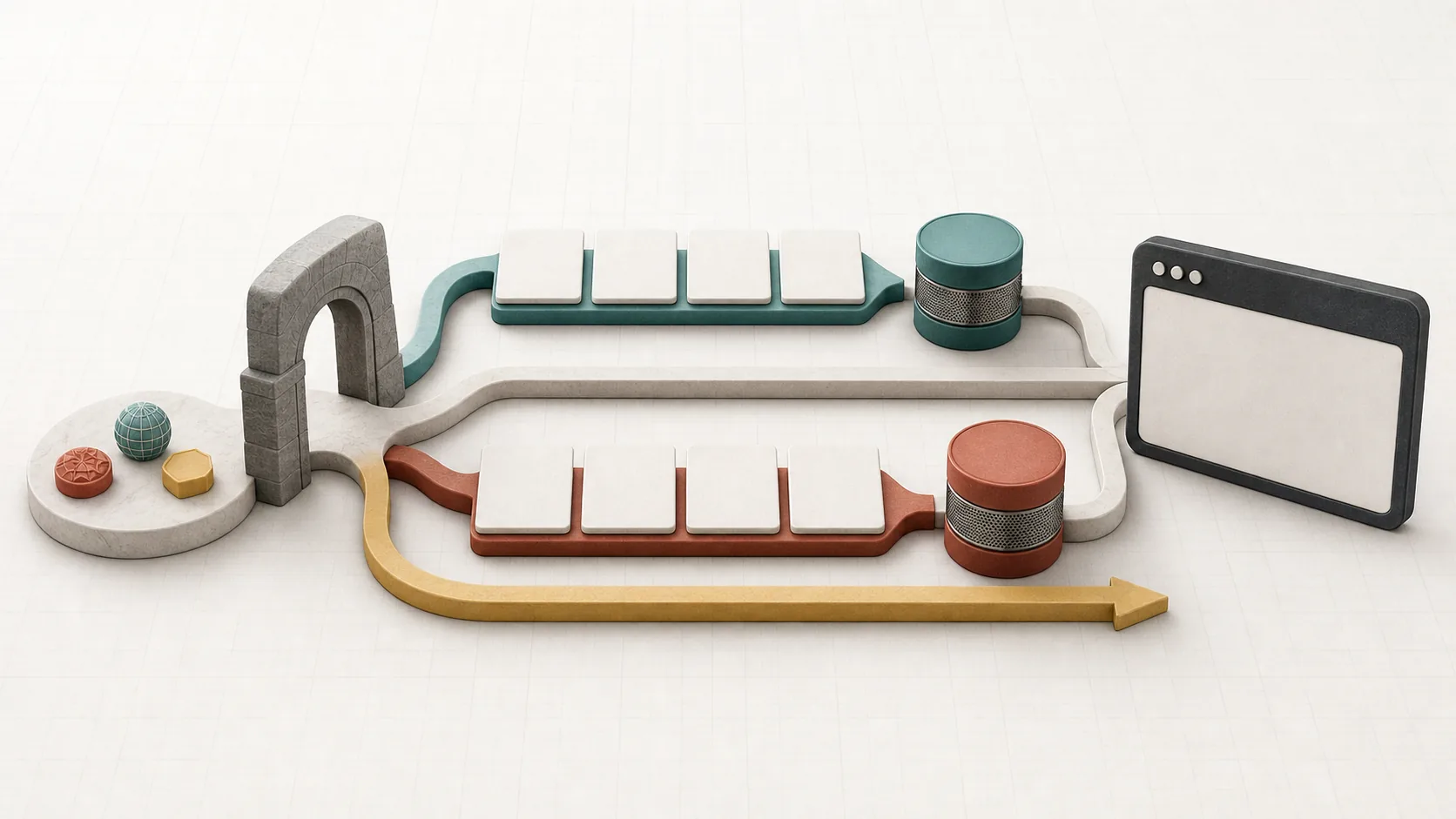 The root selects a language while stable language pages handle indexing and CDN caching